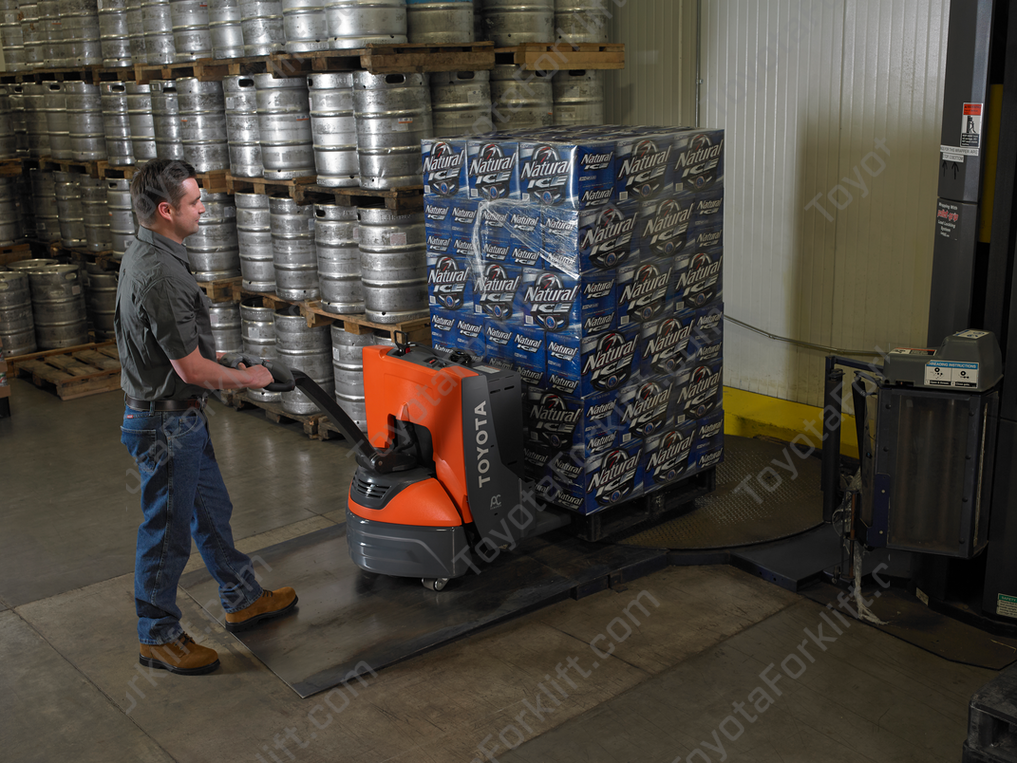 Toyota Electric Walkie Pallet Jack 8hbw23