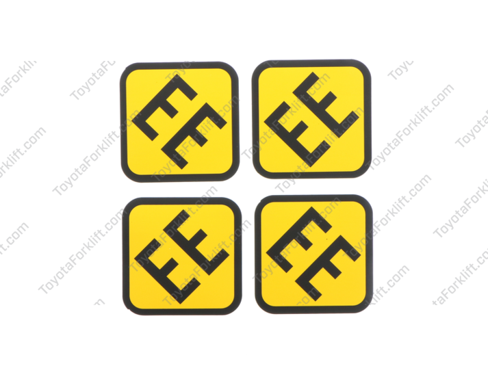TDA　RJTT RAMP STICKER Caution Wheelchair access ramp - DDA0003 Disabled stickers