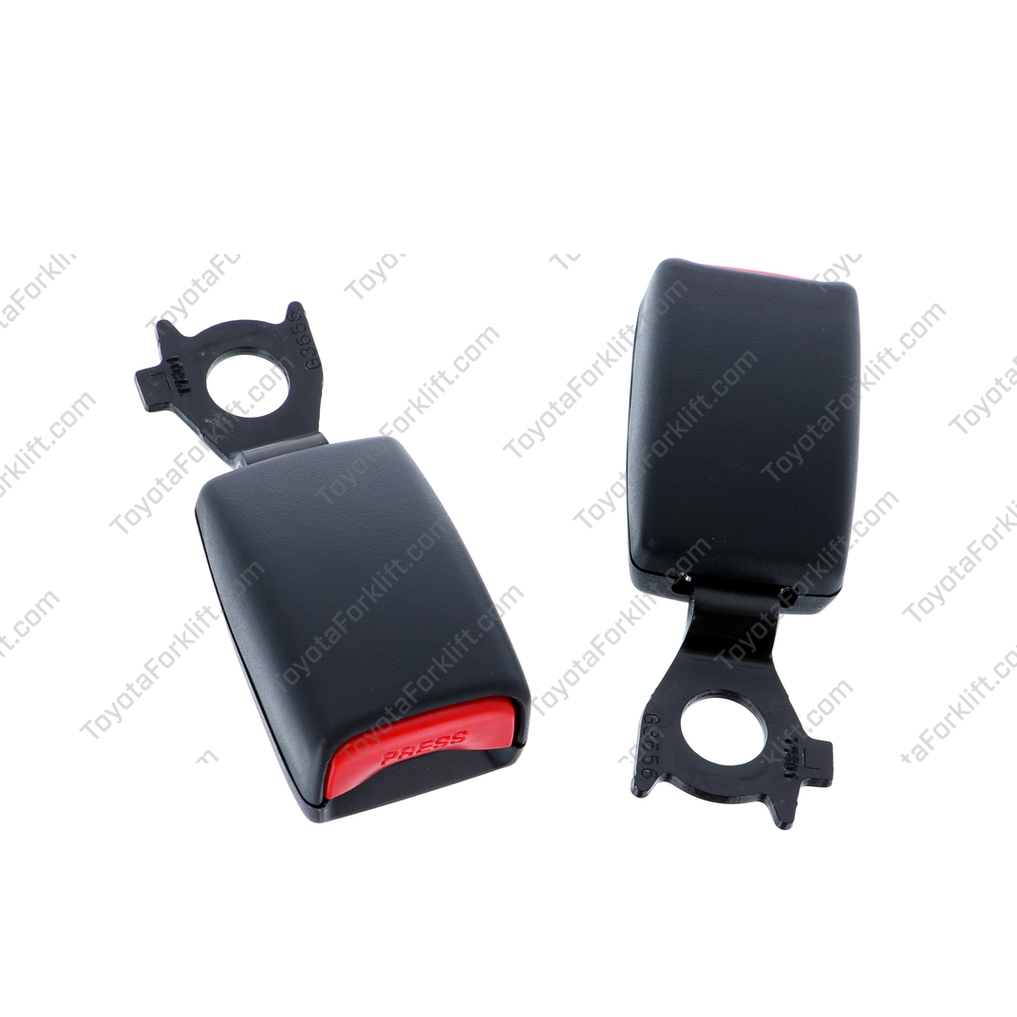 KOTSUBAN AIR RESET BELT 赤 ASHIYA BISETAI Belt Buckle Assembly | Part # 53793-23320-71 | Toyota Forklift