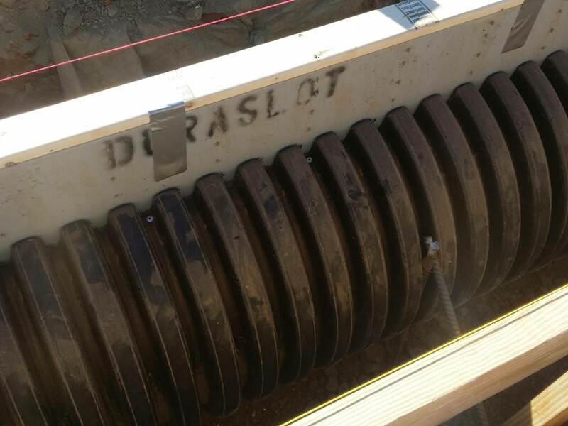 Duraslot Slotted Drains for Heavy Duty Surface Runoff ADS Pipe