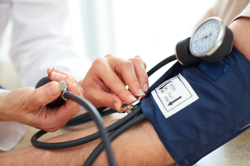bigstock-Blood-pressure-measuring-Doct-53745517 Blood pressure measuring. Doctor and patient. Health care.