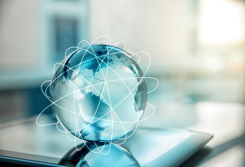 iStock-1126732531 Technology, Internet, Globe, World Map, Data