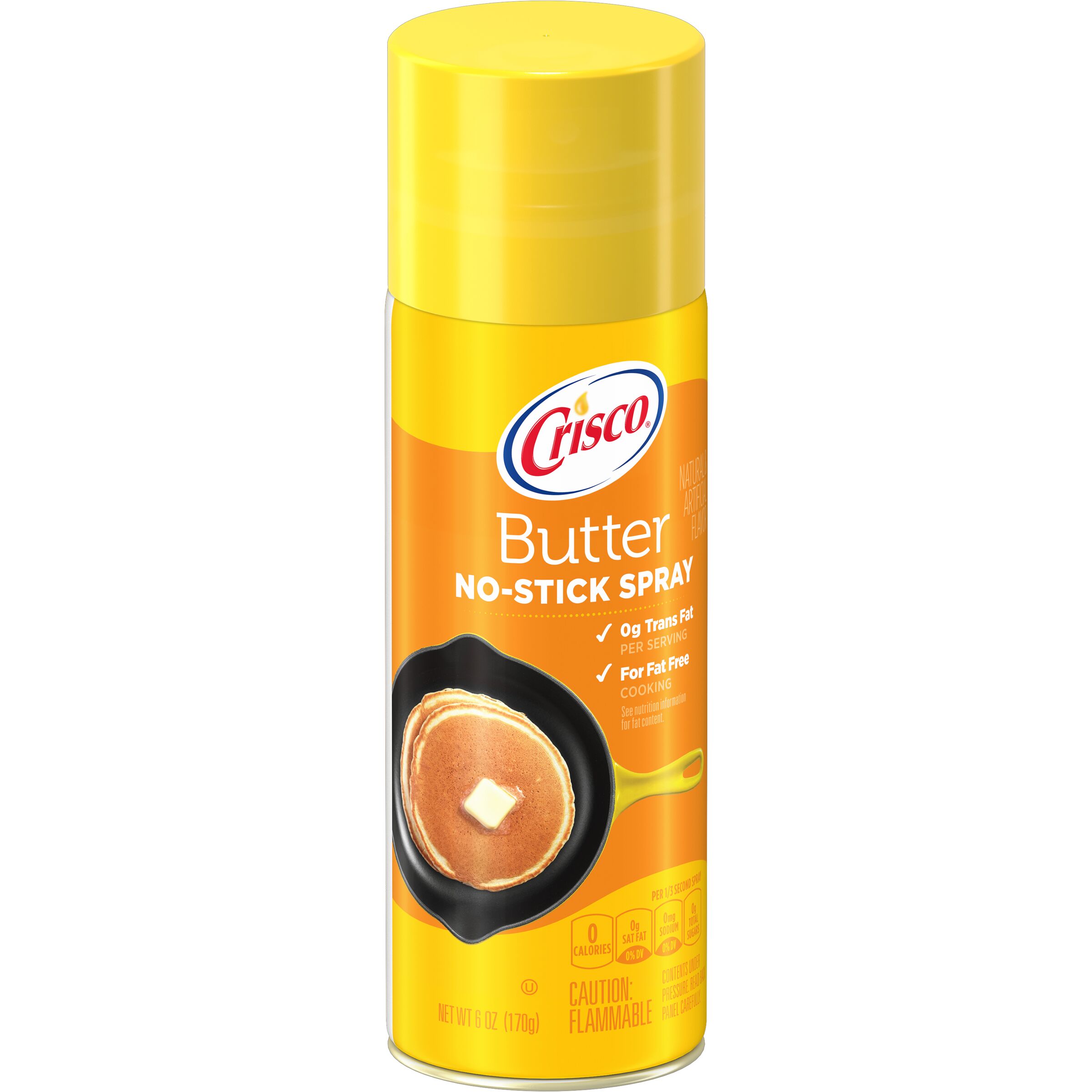 Crisco® Butter NoStick Cooking Spray SmartLabel™