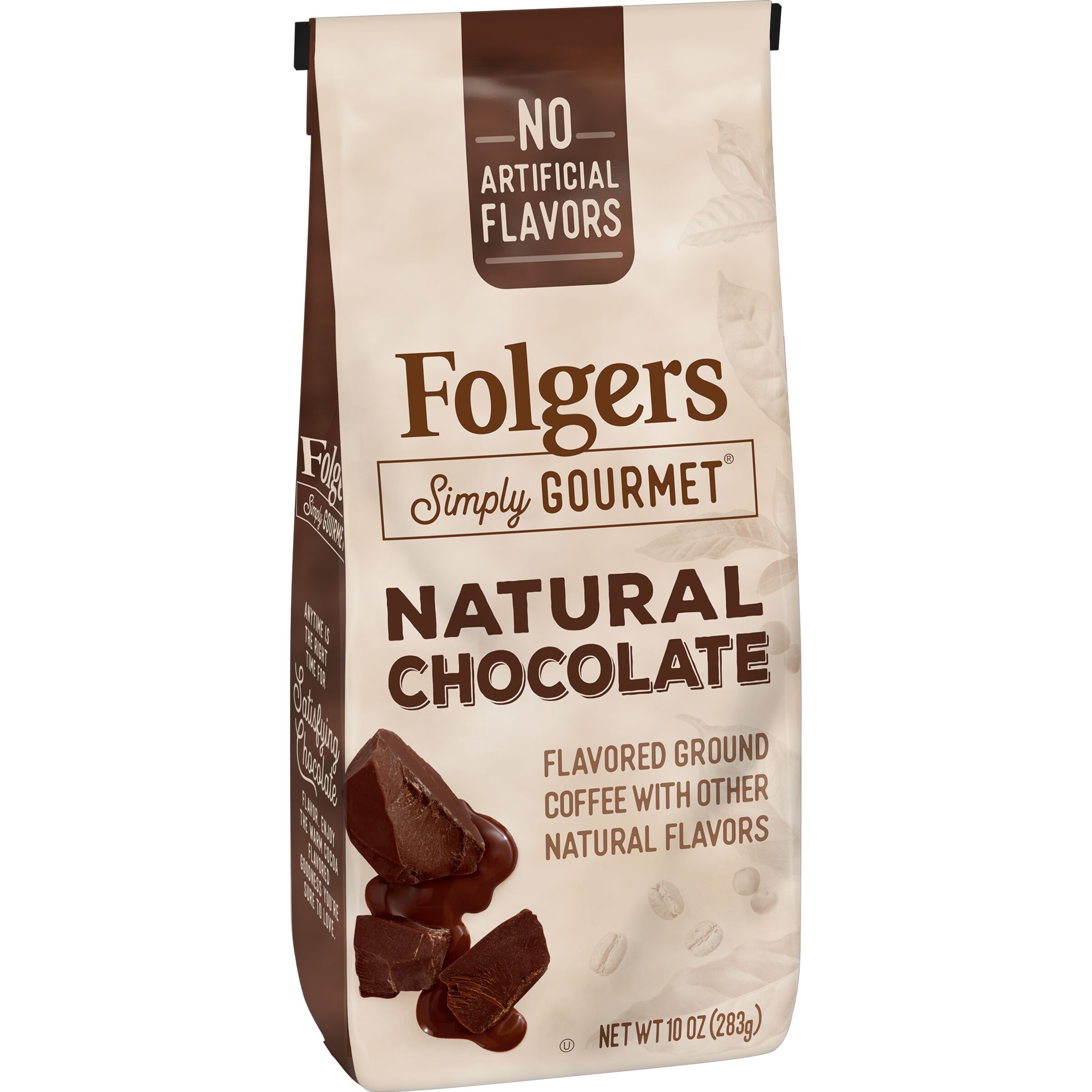 Folgers® Simply Gourmet ® Natural Chocolate Flavored Ground Coffee SmartLabel™