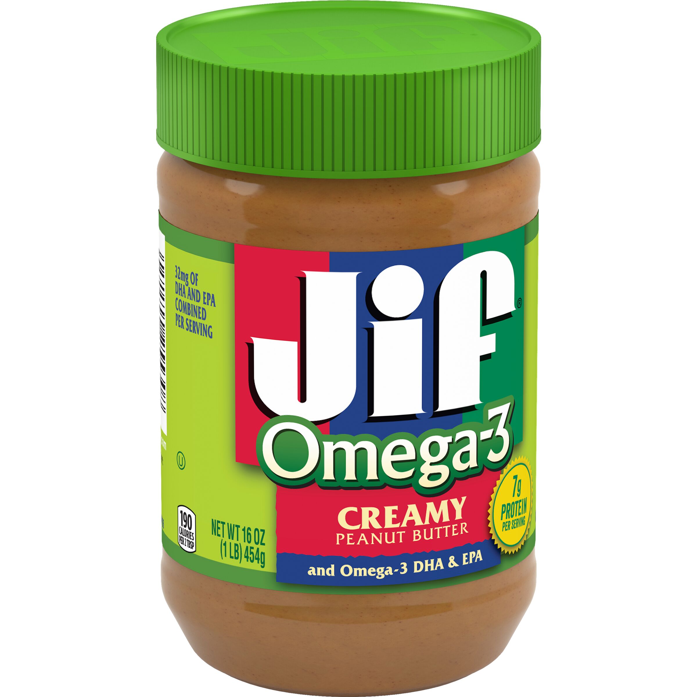 Jif Creamy Peanut Butter With Omega 3 DHA EPA SmartLabel 