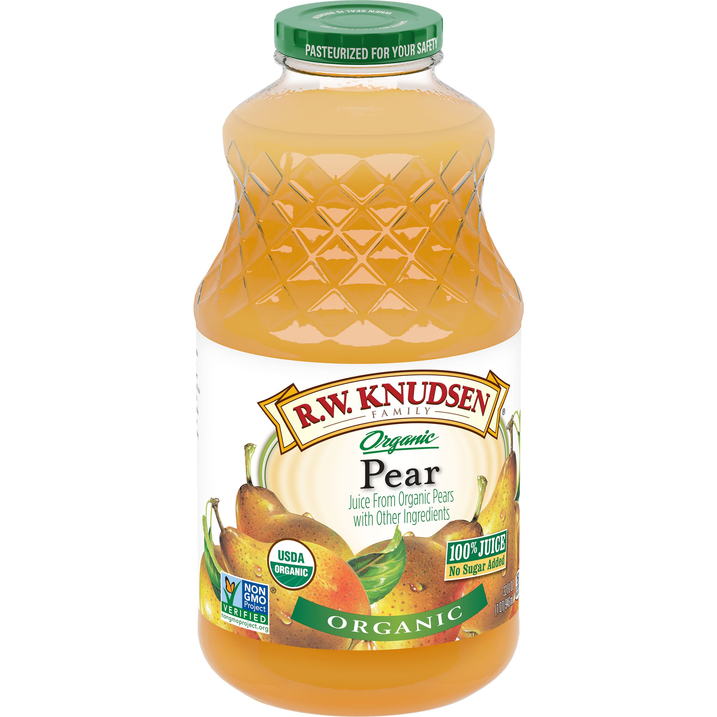 R.W. Knudsen Family® Organic Pear Juice SmartLabel™