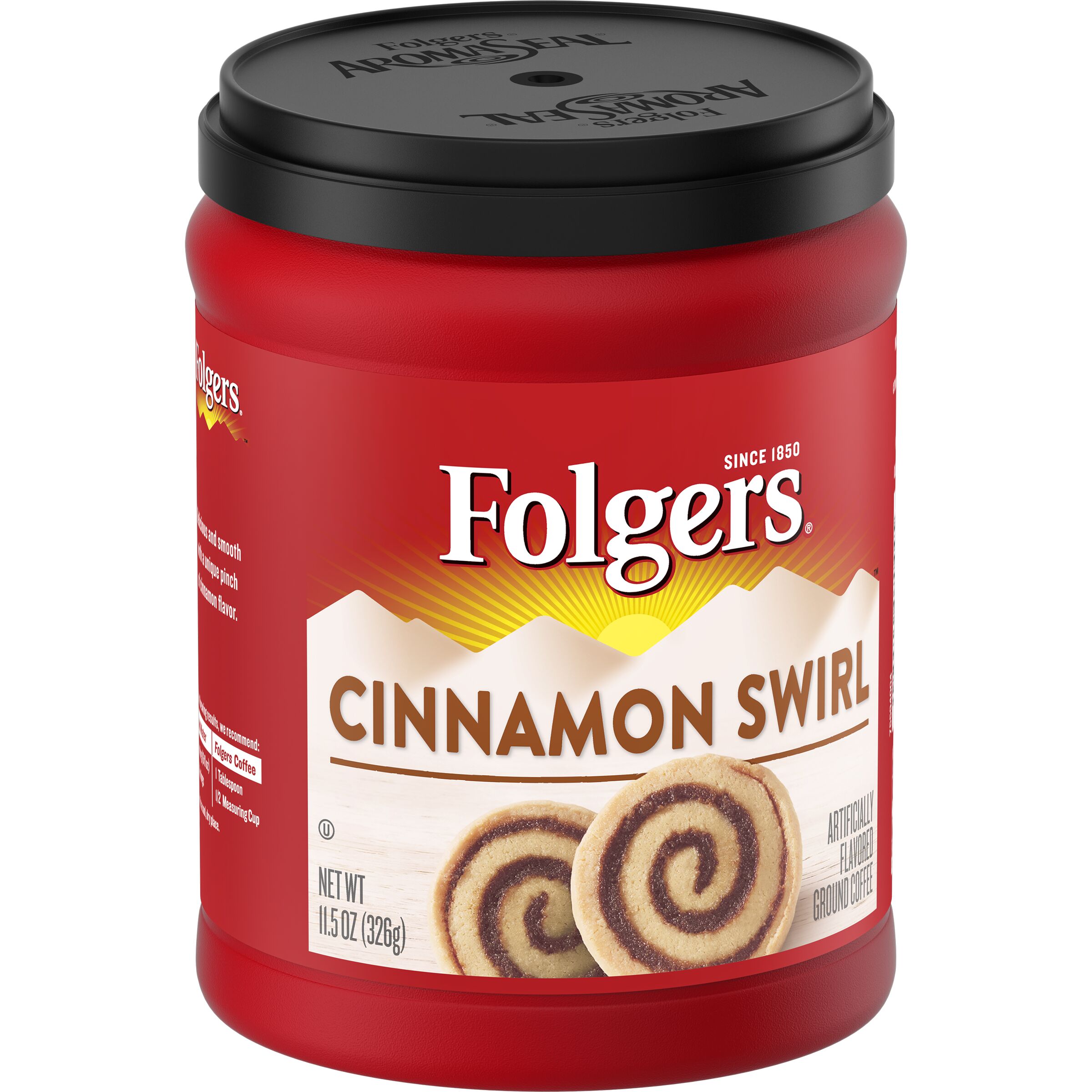 Folgers® Cinnamon Swirl Flavored Coffee SmartLabel™