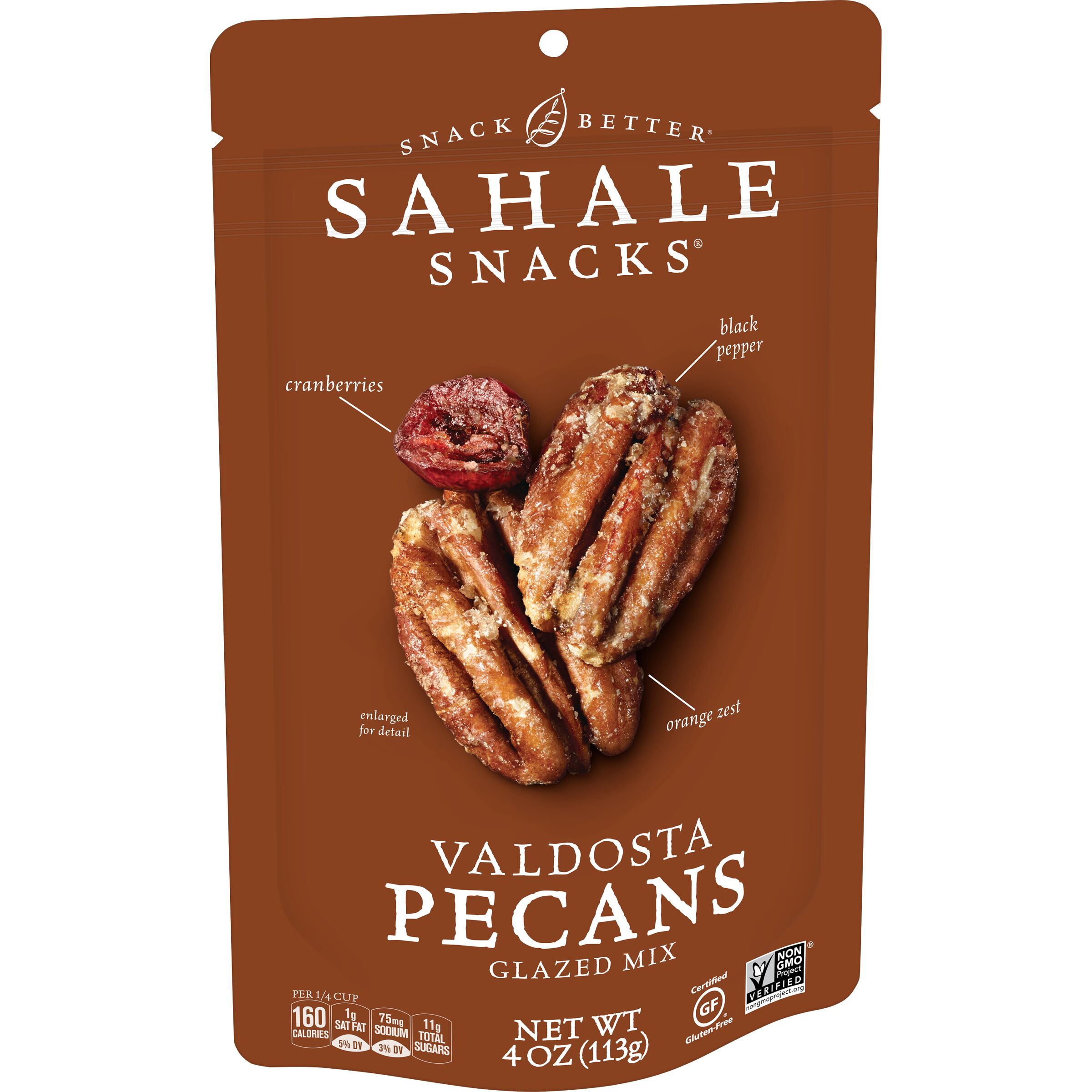 Sahale Snacks® Valdosta Pecans Glazed Mix SmartLabel™